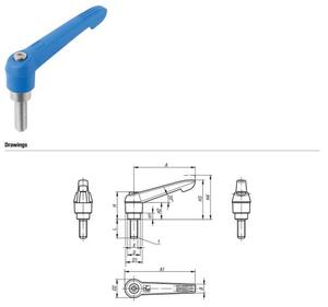 Kipp 手柄 K0270 inch系列 - K0270.1A01X15