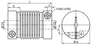 Jakob Antriebstechnik 联轴器 MKM系列 - MKM0,4