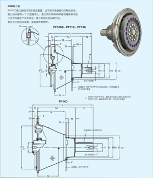 Transfluid 气动离合器 PF系列 - PF10SS