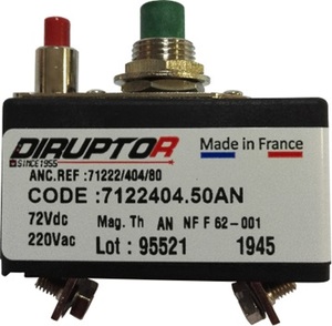 DIRUPTOR 单极断路器 7100系列 - 7123FS2041/10